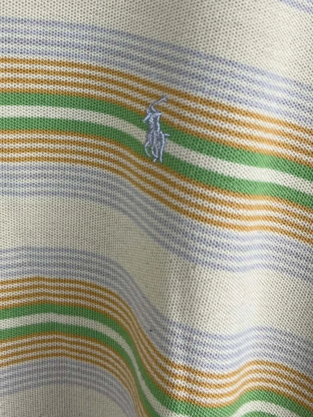 Vintage 90s Polo Jeans Co. Ralph Lauren Striped Polo Shirt - Size 3X. #291